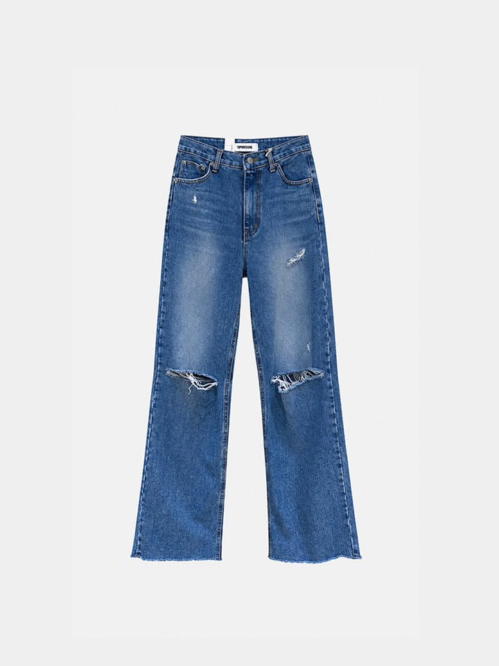 【TOPDRESSING 2026AW】Route Distressed Pants