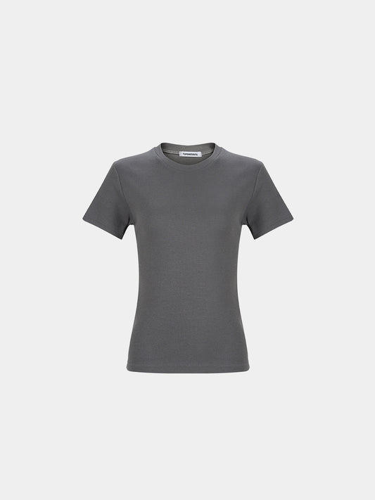 TOPDRESSING カーダーTシャツ チャコールグレー