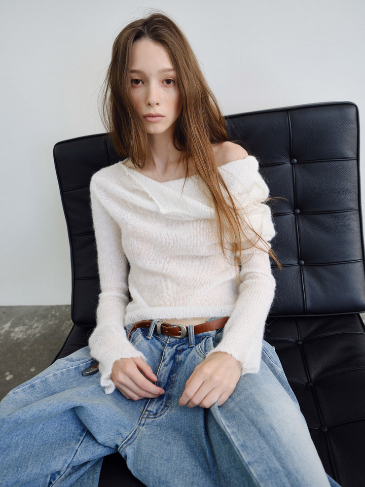 【TOPDRESSING 2026AW】Off Knit