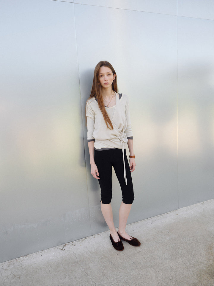 【TOPDRESSING 2026AW】Sof Slit Leggings