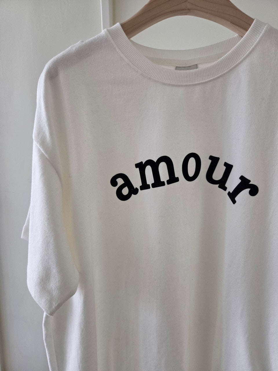 レディース ホワイトロゴTシャツ