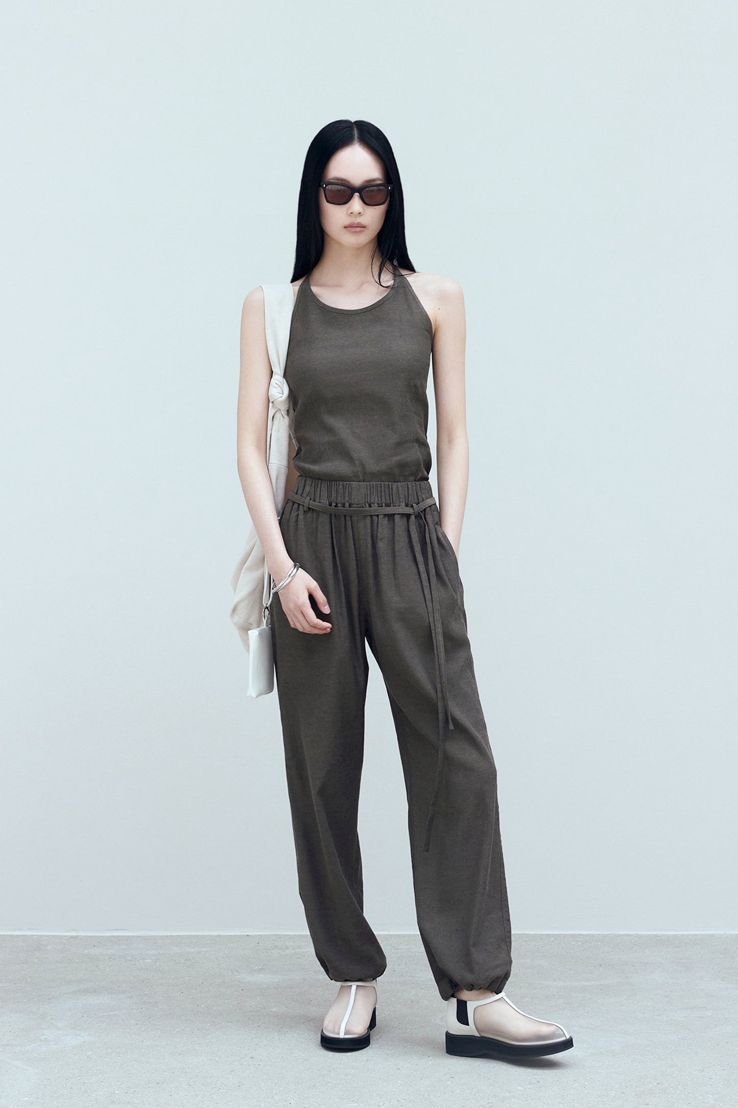 [BLOSSOM H COMPANY 2025SS] MANE BANDING PANTS