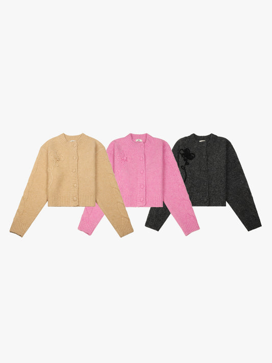 【A MA:DE 2025AW】Lala cardigan ( 3color )