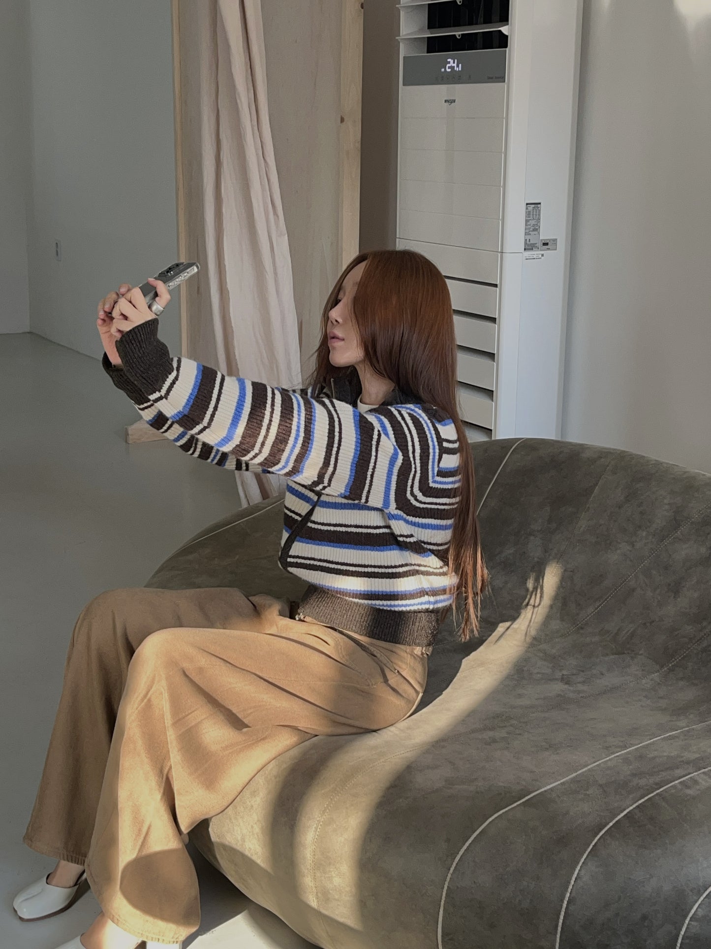 【A MA:DE 2025AW】Romi zip up ( 2color )