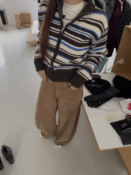 【A MA:DE 2025AW】Romi zip up ( 2color )