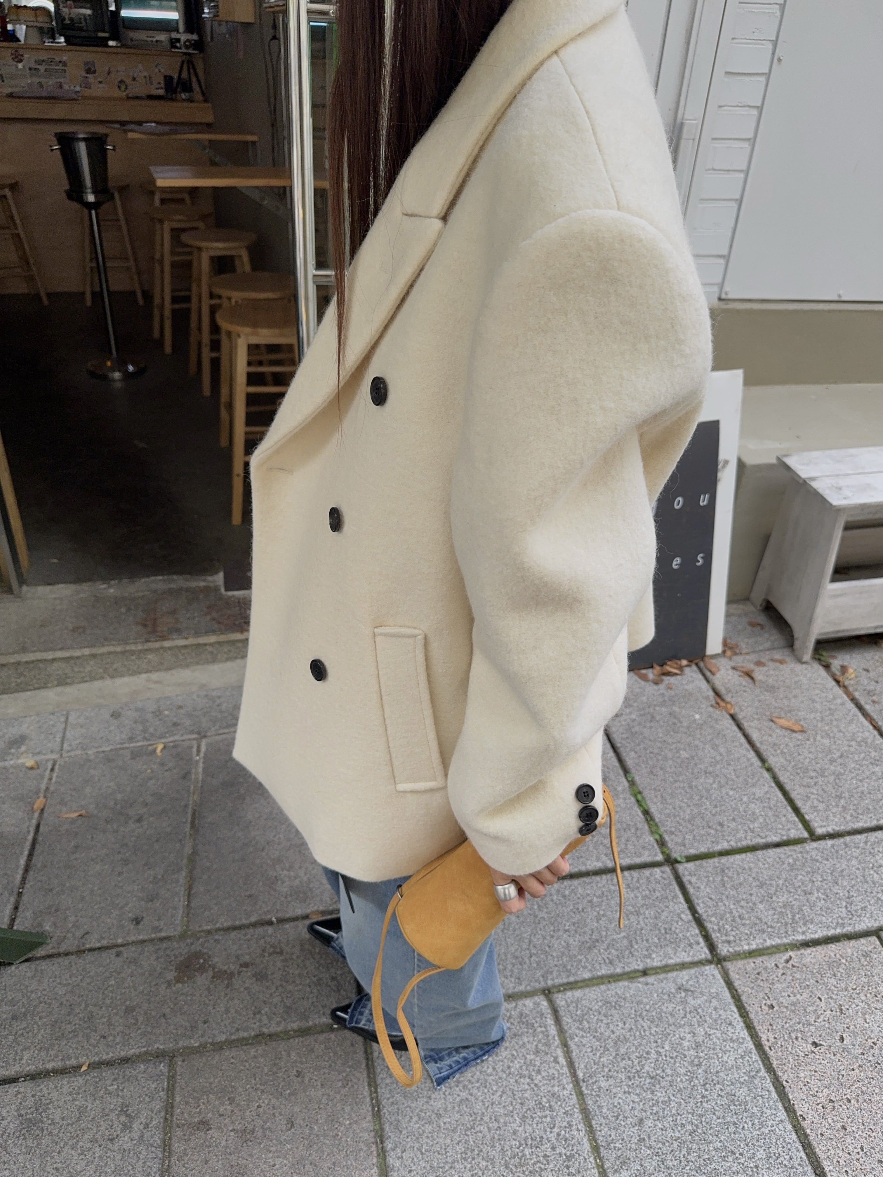 A MA:DE 2025AW】Alpaca coat ( 2color ) アルパカコート（2色） 韓国
