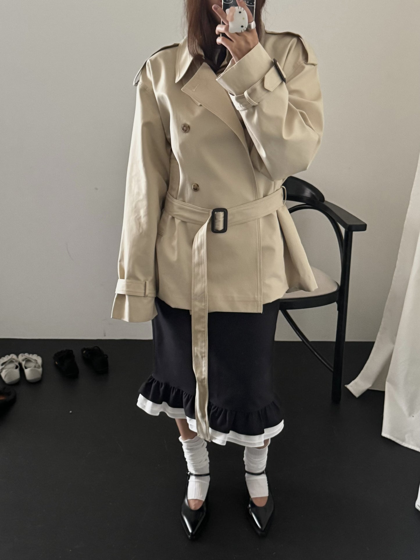 【A MA:DE 2025AW】Luen trench coat ( 2color )