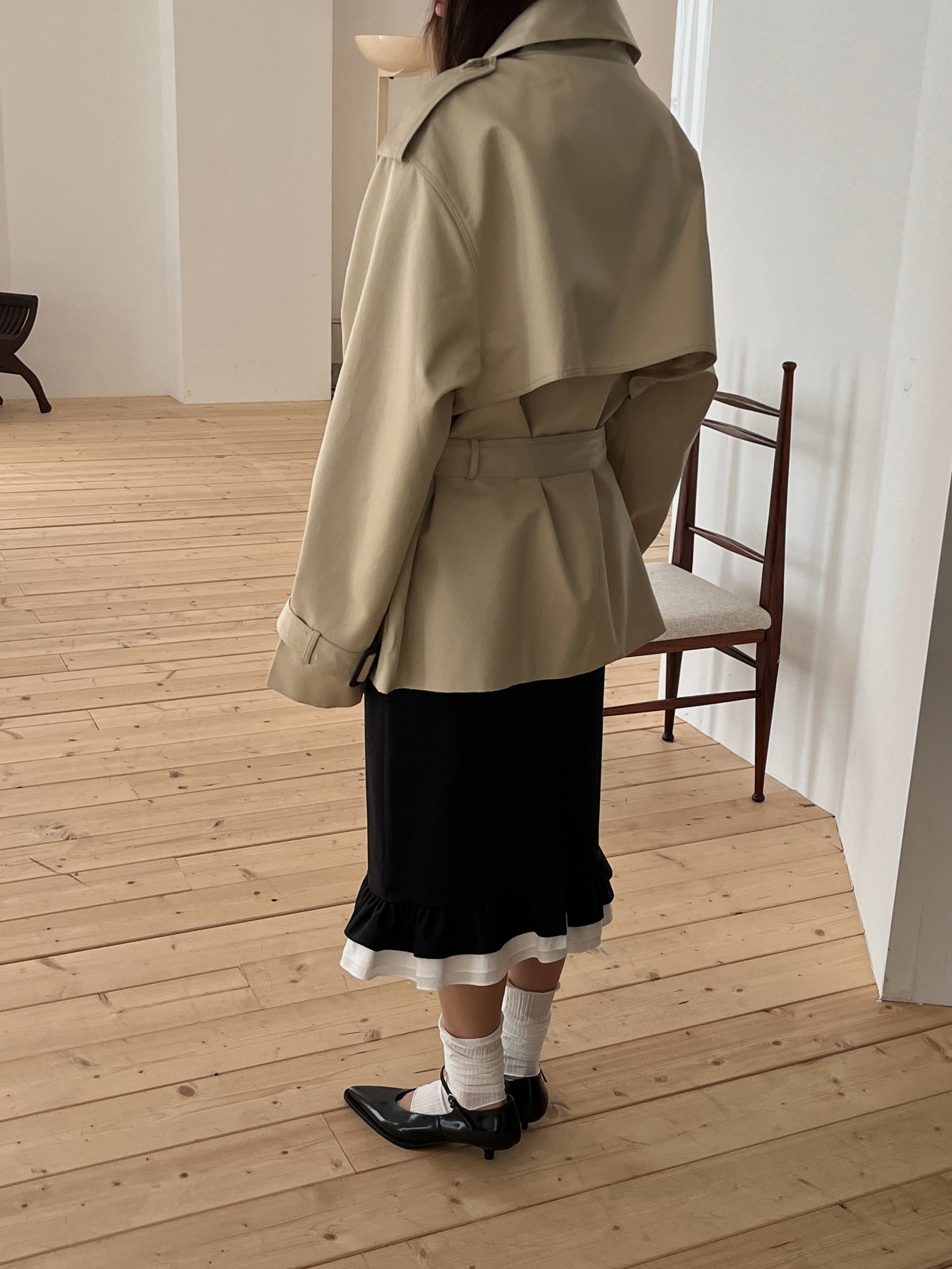 【A MA:DE 2025AW】Luen trench coat ( 2color )