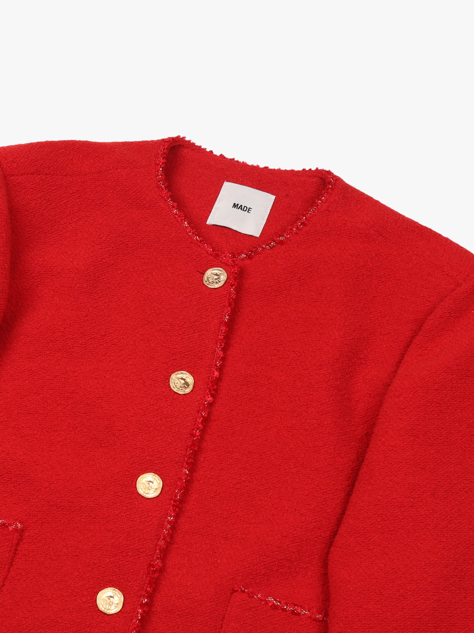 【A MA:DE 2025AW】Ring tweed jacket ( 2color )