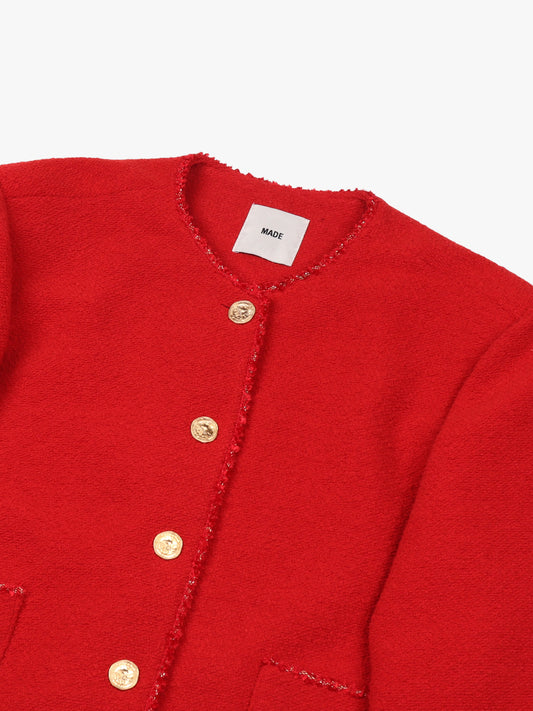 【A MA:DE 2025AW】Ring tweed jacket ( 2color )