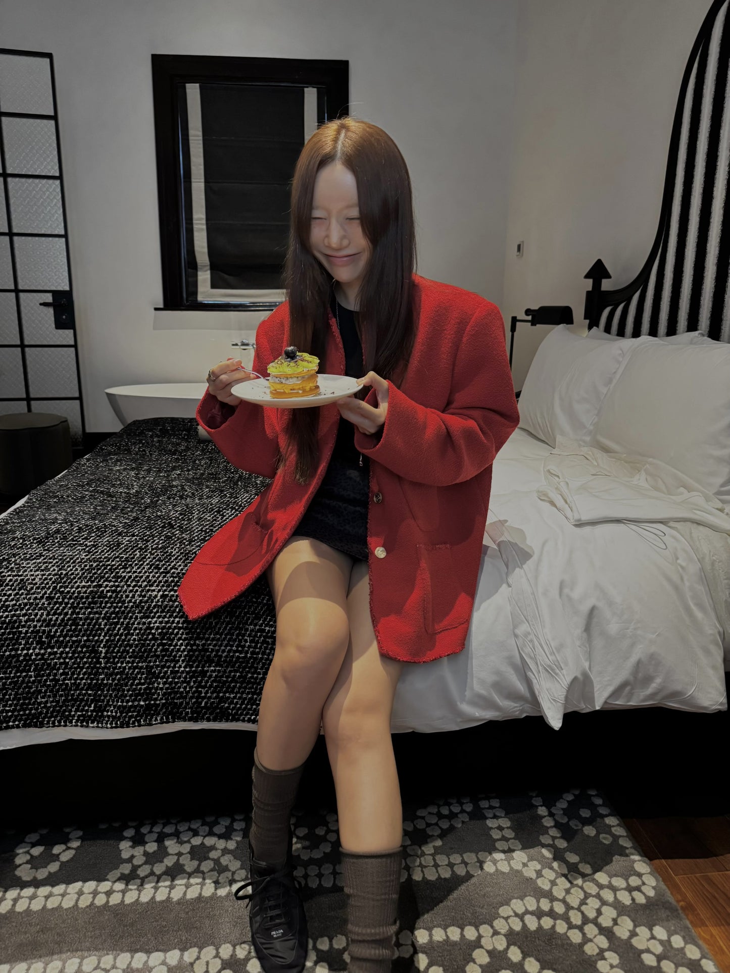 【A MA:DE 2025AW】Ring tweed jacket ( 2color )