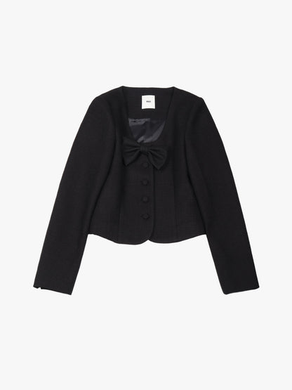 [A MA:DE 2025AW] Ribbon jacket (3color)
