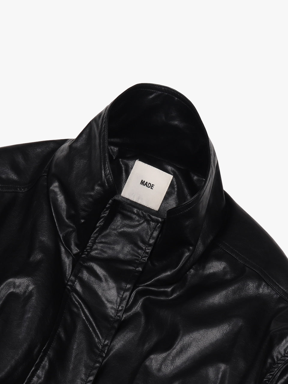 A MA:DE 2025AW】Folder jacket ( Fake leather ) フォルダー