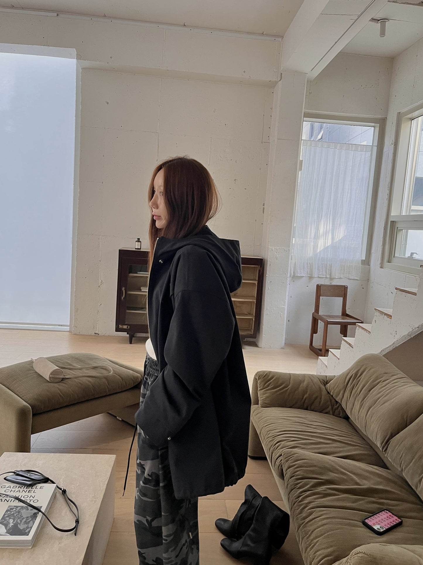 【A MA:DE 2025AW】Hoody field jumper ( 2color )