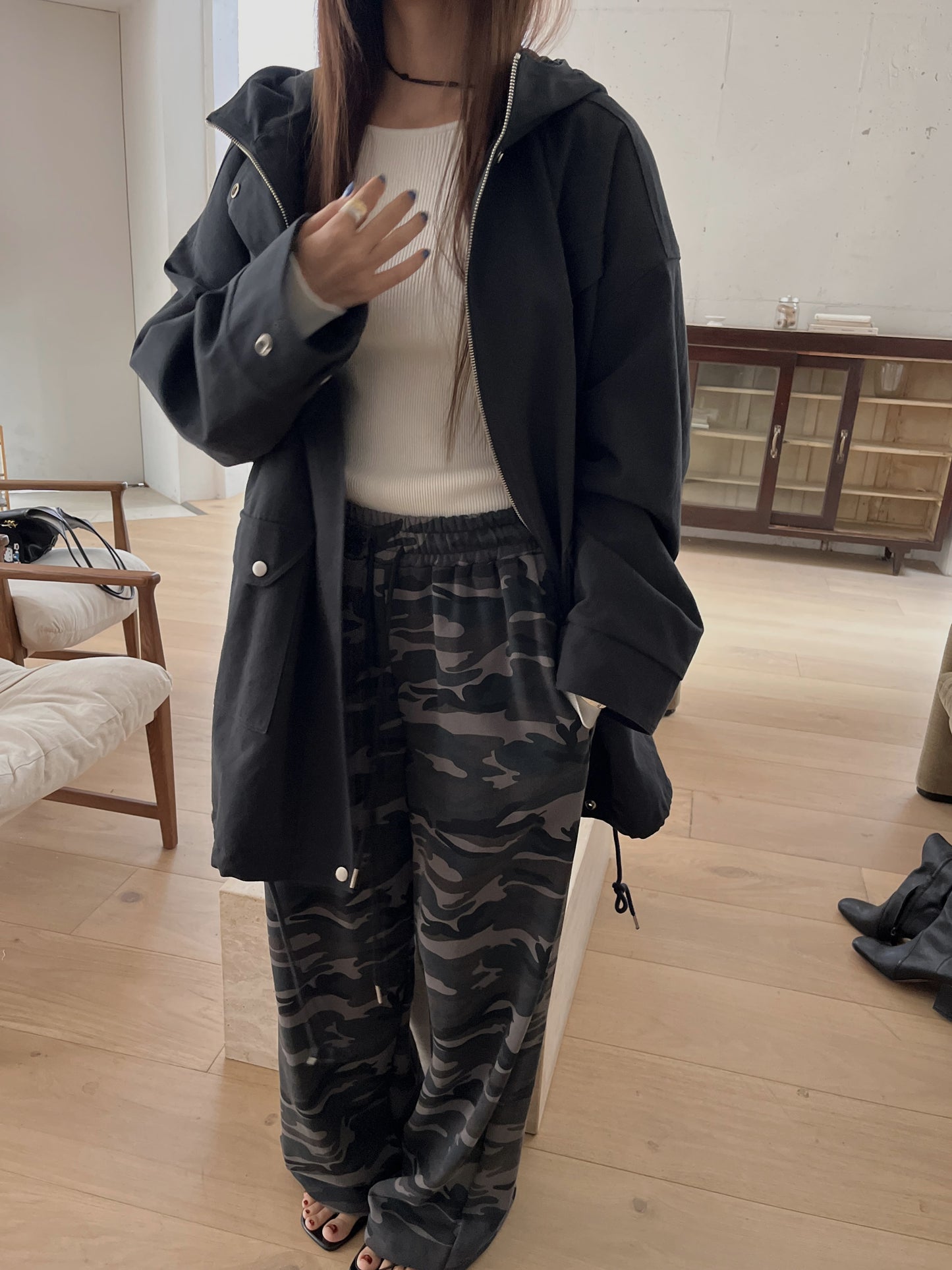 【A MA:DE 2025AW】Hoody field jumper ( 2color )