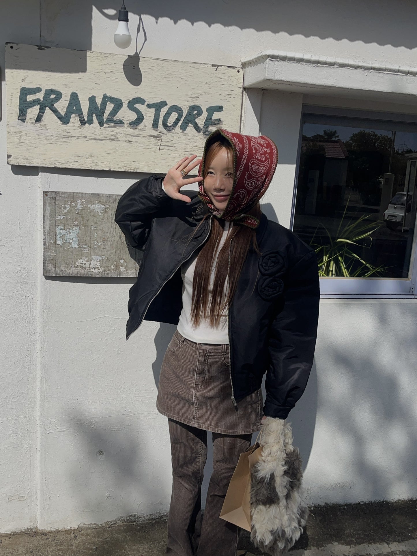 【A MA:DE 2025AW】Corsage jumper ( 2color )