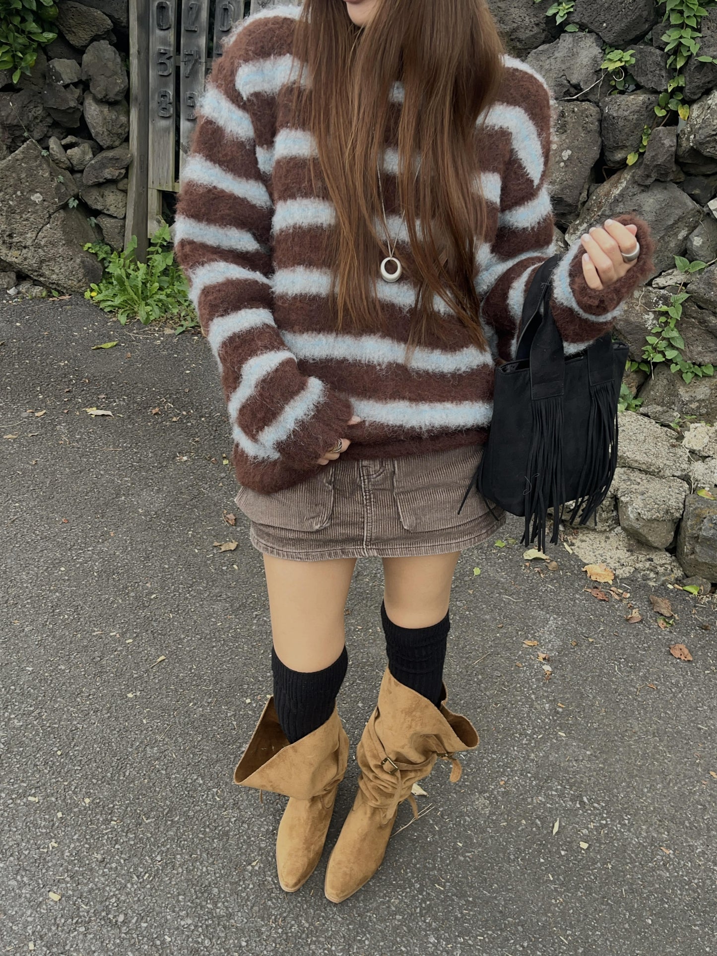 【A MA:DE 2025AW】Mocha beanie set ( 2color )