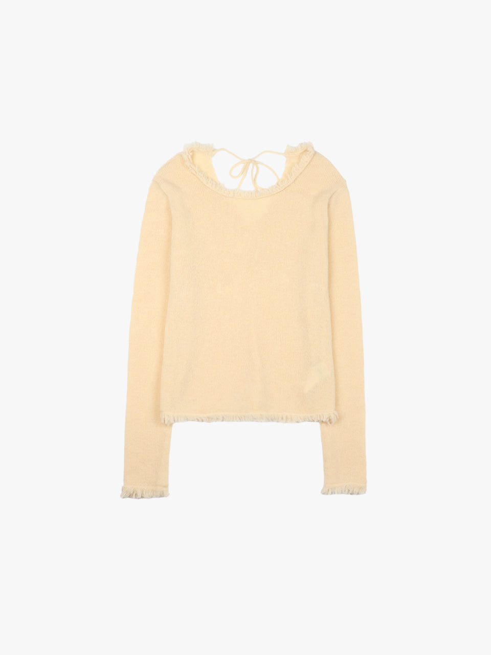 【A MA:DE 2025AW】Fringe knit ( 3color )