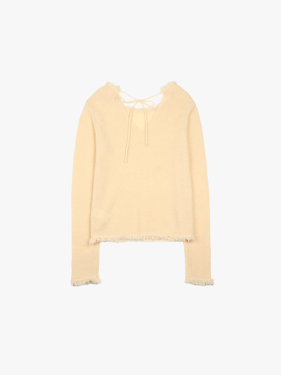 【A MA:DE 2025AW】Fringe knit ( 3color )