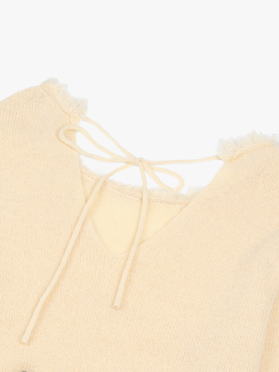 【A MA:DE 2025AW】Fringe knit ( 3color )