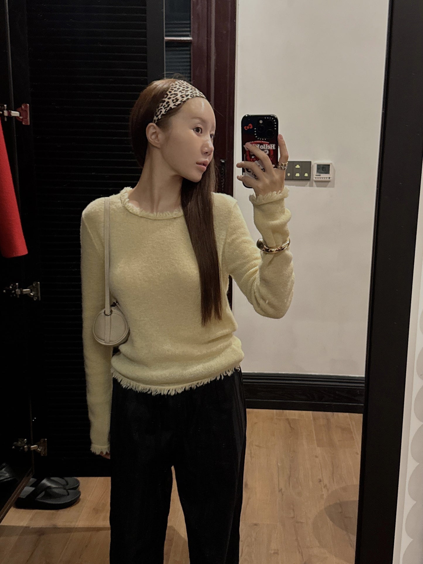 【A MA:DE 2025AW】Fringe knit ( 3color )