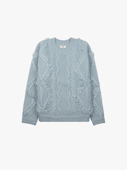 [A MA:DE 2025AW]Cable Hand knit (2color)