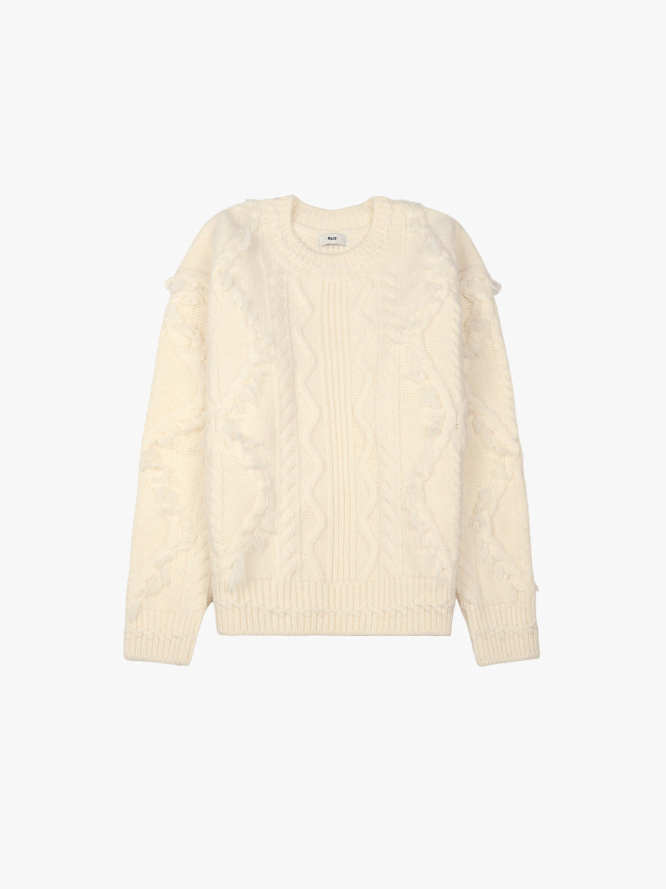 【A MA:DE 2025AW】Cable Hand knit ( 2color )