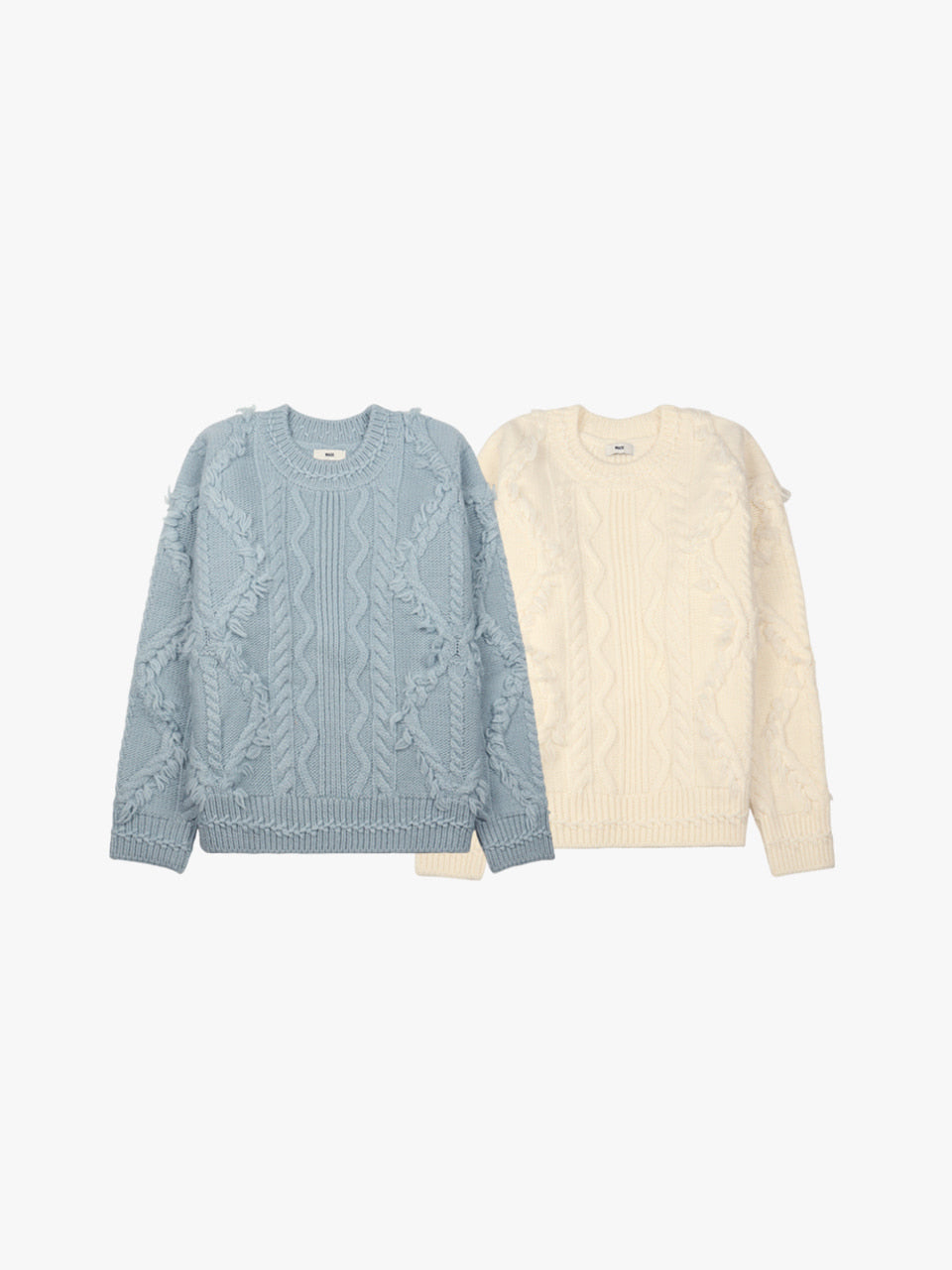 【A MA:DE 2025AW】Cable Hand knit ( 2color )