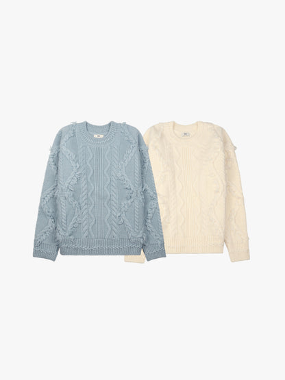 [A MA:DE 2025AW]Cable Hand knit (2color)