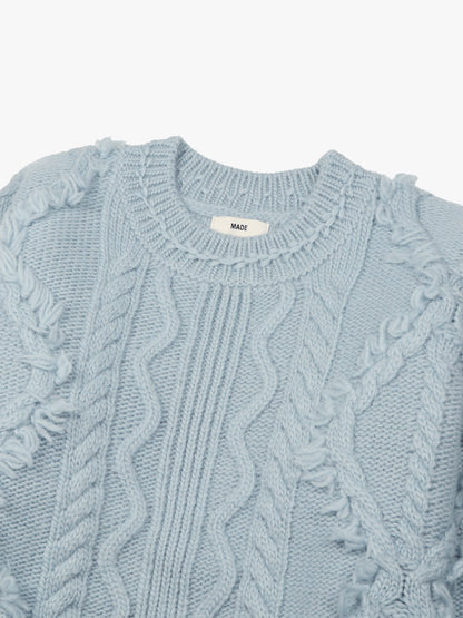 [A MA:DE 2025AW]Cable Hand knit (2color)