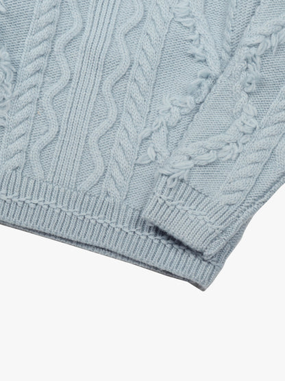 [A MA:DE 2025AW]Cable Hand knit (2color)
