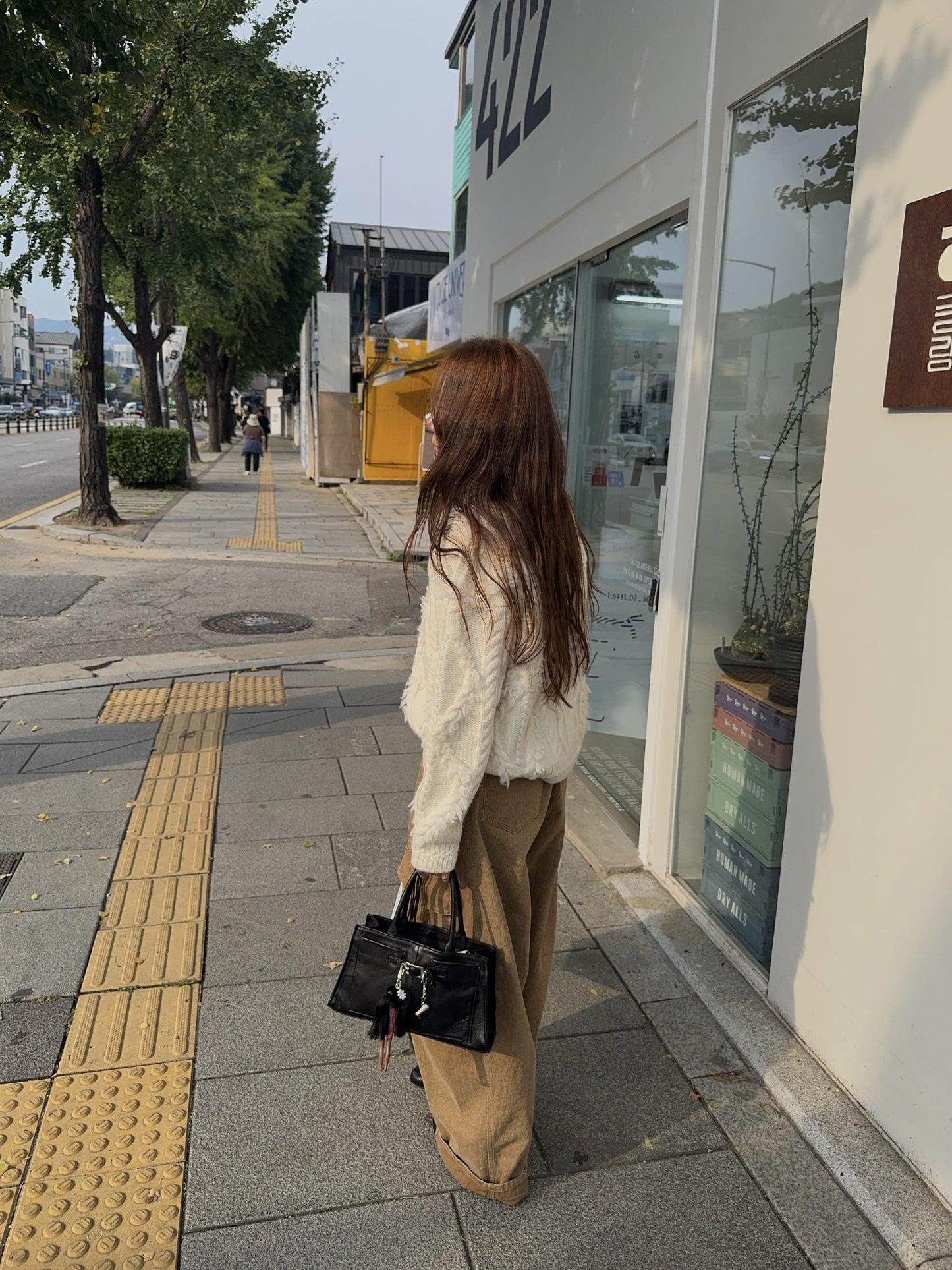 【A MA:DE 2025AW】Cable Hand knit ( 2color )