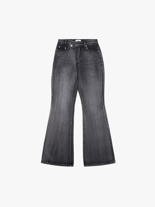 [A MA:DE 2025AW] Limit unbal denim pants (2color)