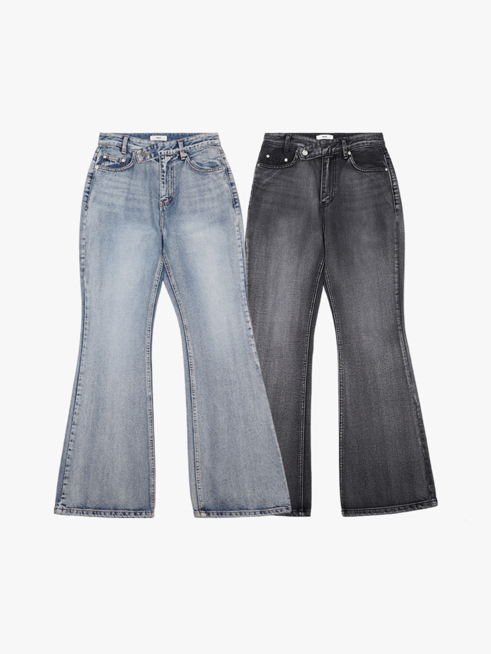 【A MA:DE 2025AW】Limit unbal denim pants ( 2color )