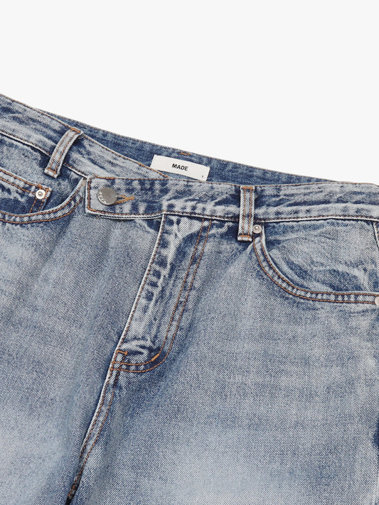 [A MA:DE 2025AW] Limit unbal denim pants (2color)