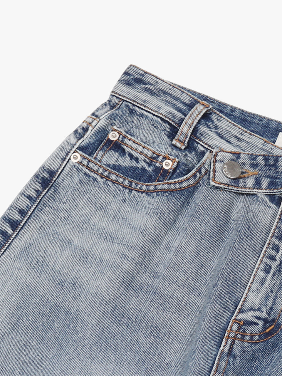 【A MA:DE 2025AW】Limit unbal denim pants ( 2color )