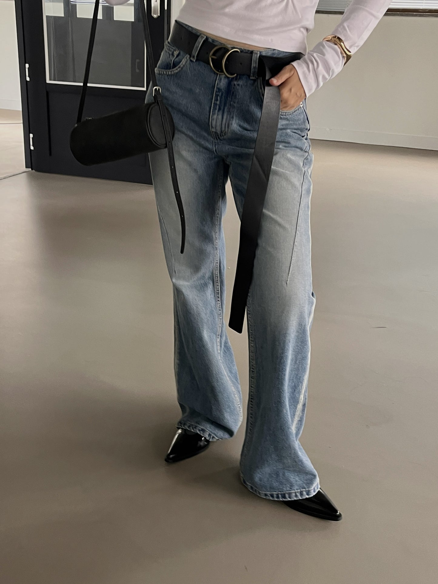 【A MA:DE 2025AW】Side denim pants