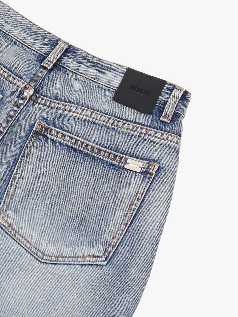 【A MA:DE 2025AW】Limit unbal denim pants ( 2color )