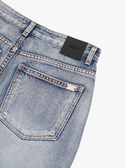 【A MA:DE 2025AW】Limit unbal denim pants ( 2color )