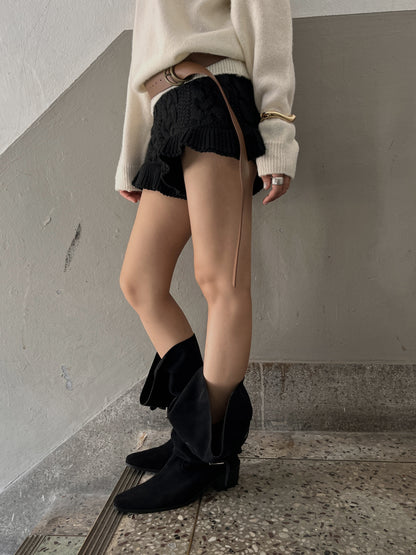 [A MA:DE 2025AW] Woolly short pants ( 2color )