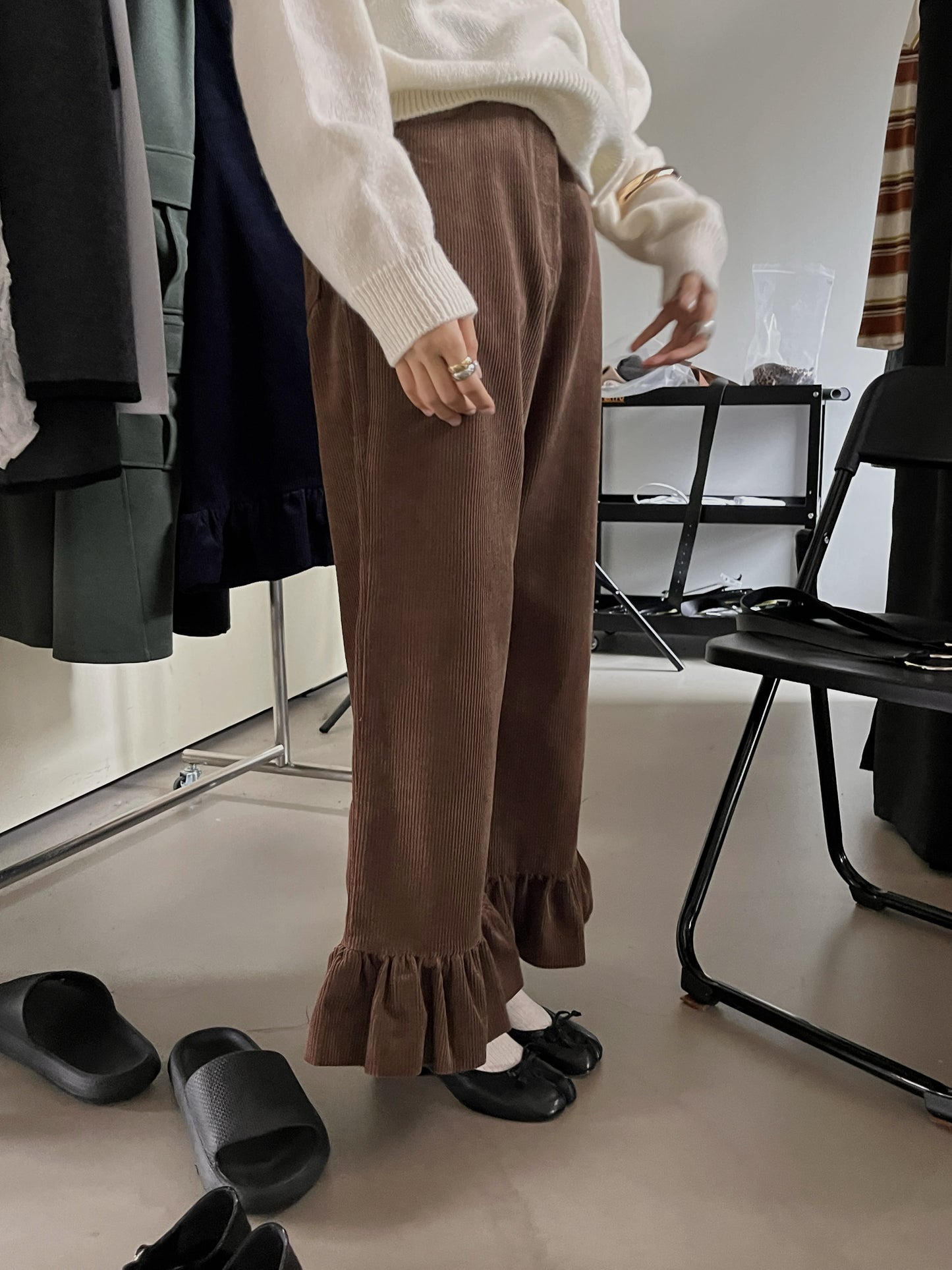 【A MA:DE 2025AW】Blanc pants ( 2color )