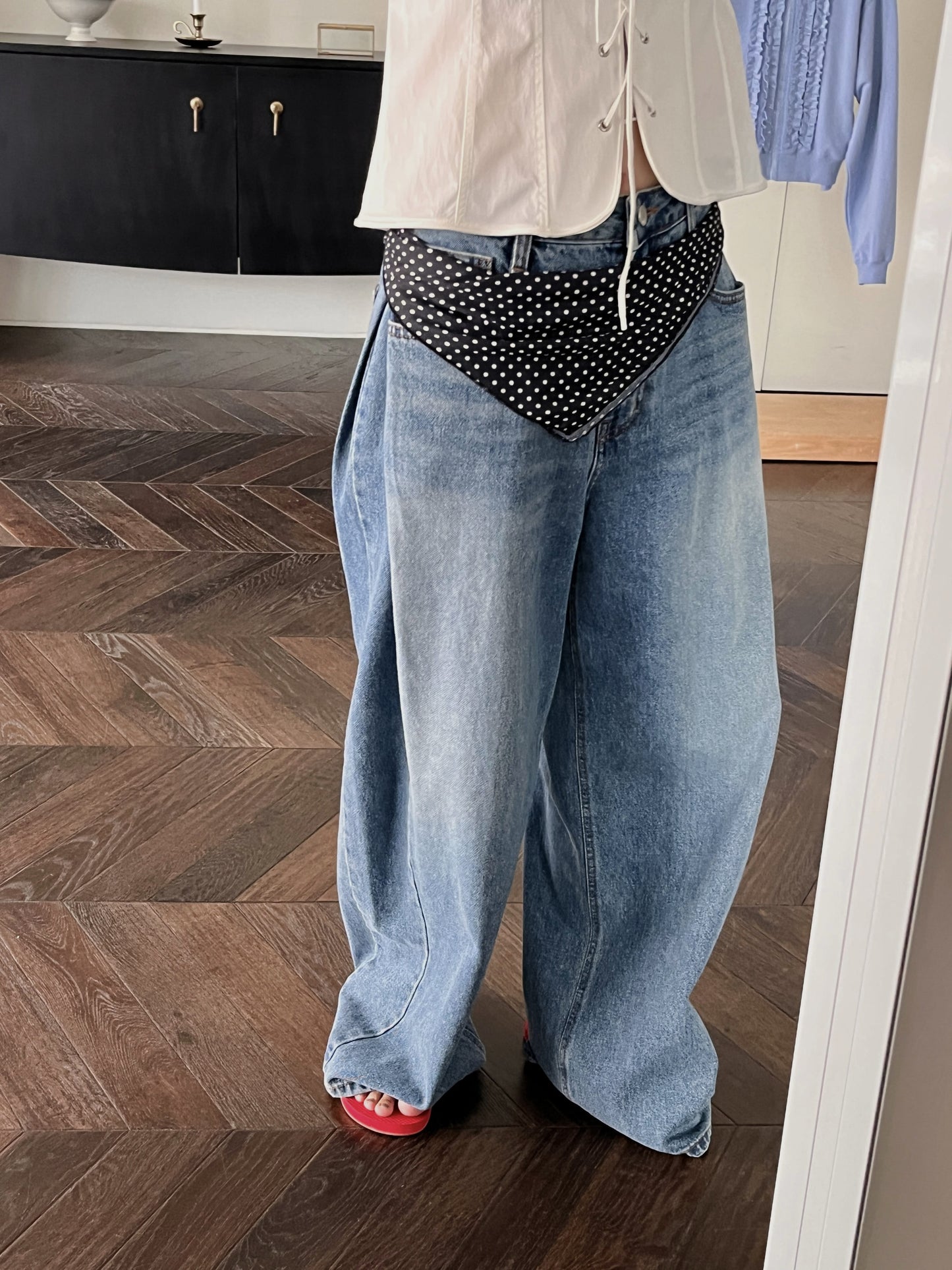 【A MA:DE 2025AW】Chips denim pants