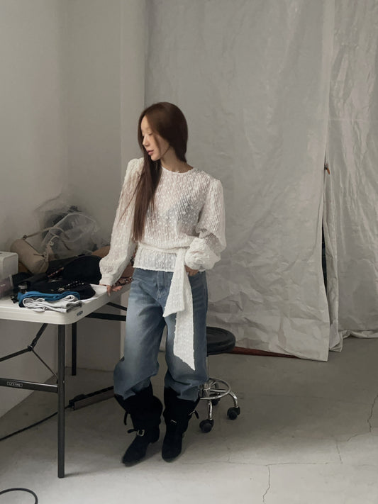 【A MA:DE 2025AW】Parts blouse ( 2color )