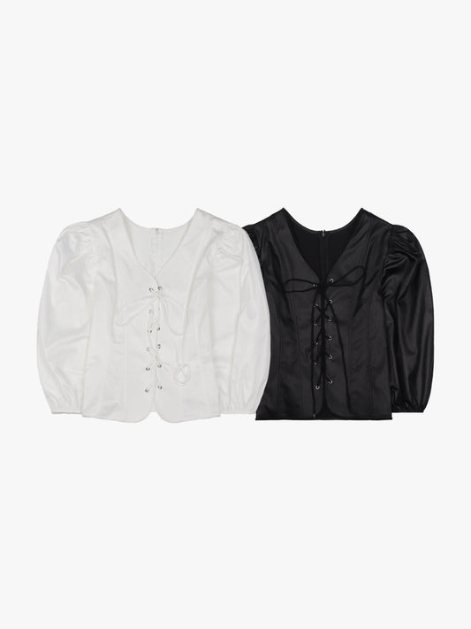 【A MA:DE 2025AW】Mac blouse ( 2color )