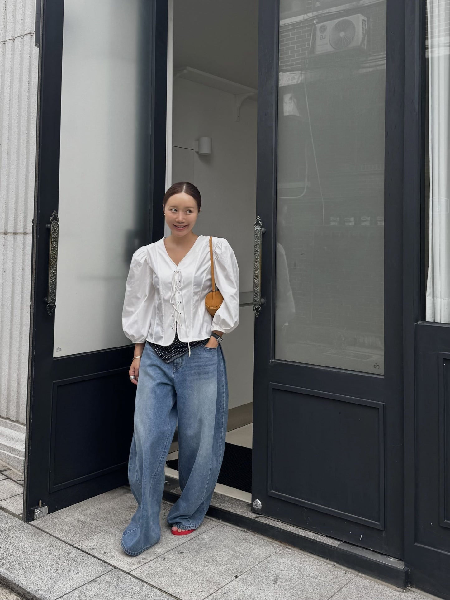 【A MA:DE 2025AW】Mac blouse ( 2color )