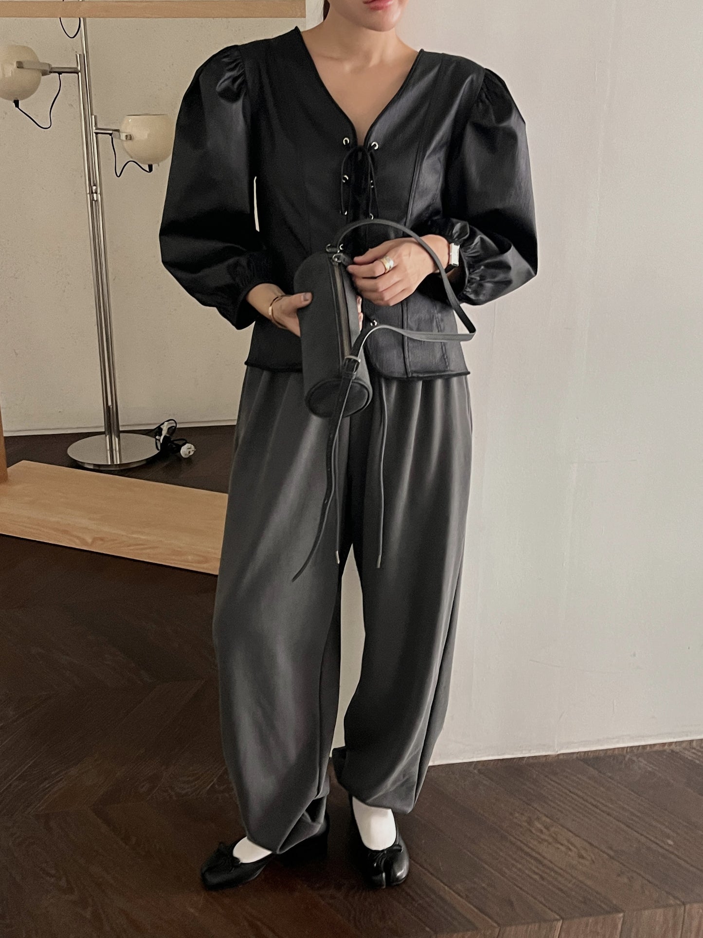 【A MA:DE 2025AW】Mac blouse ( 2color )