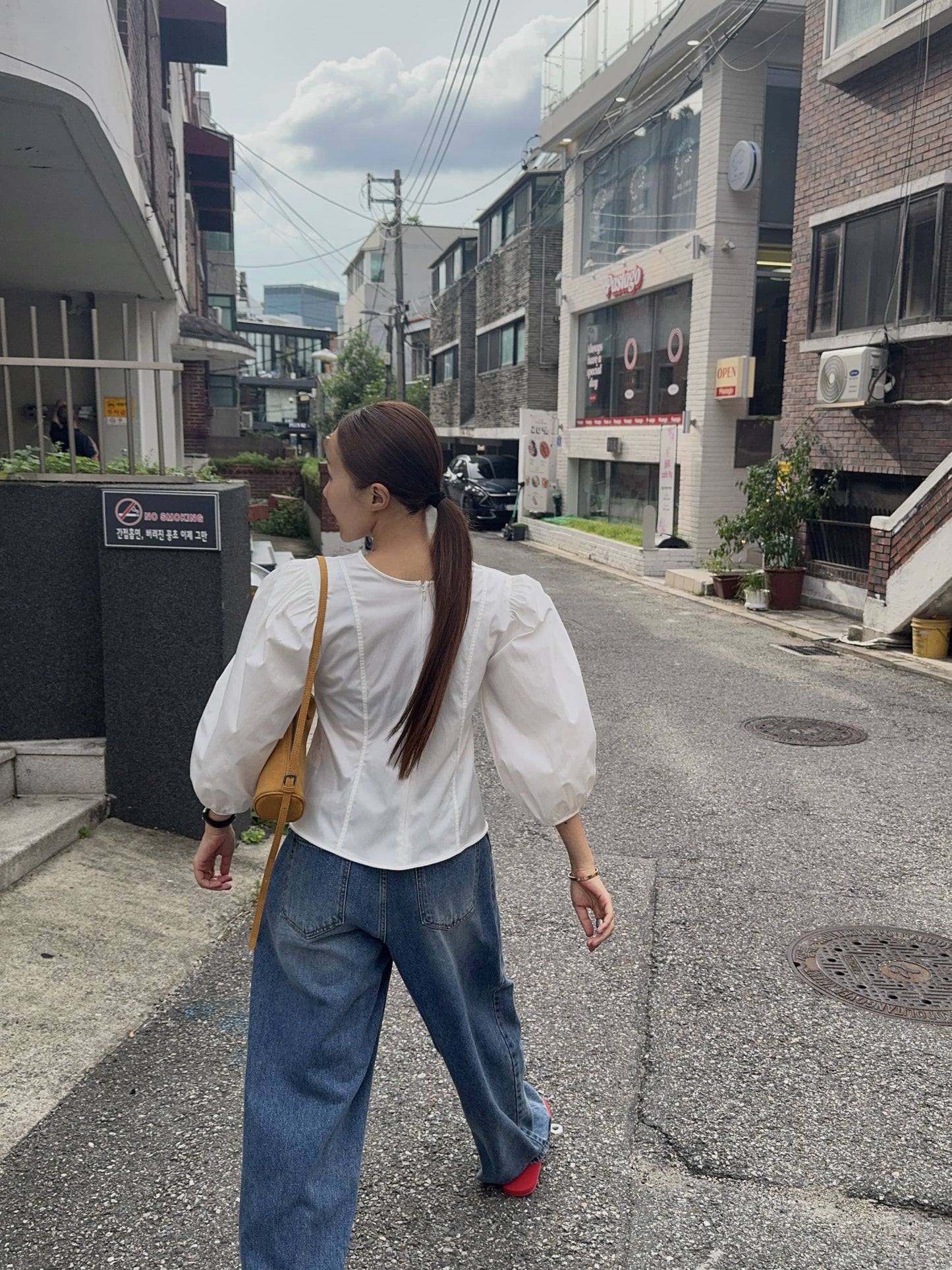 【A MA:DE 2025AW】Mac blouse ( 2color )