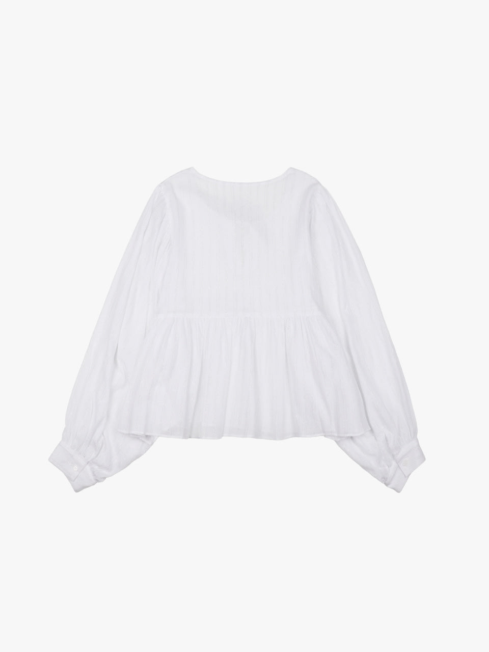 【A MA:DE 2025AW】Memory blouse ( 2color )