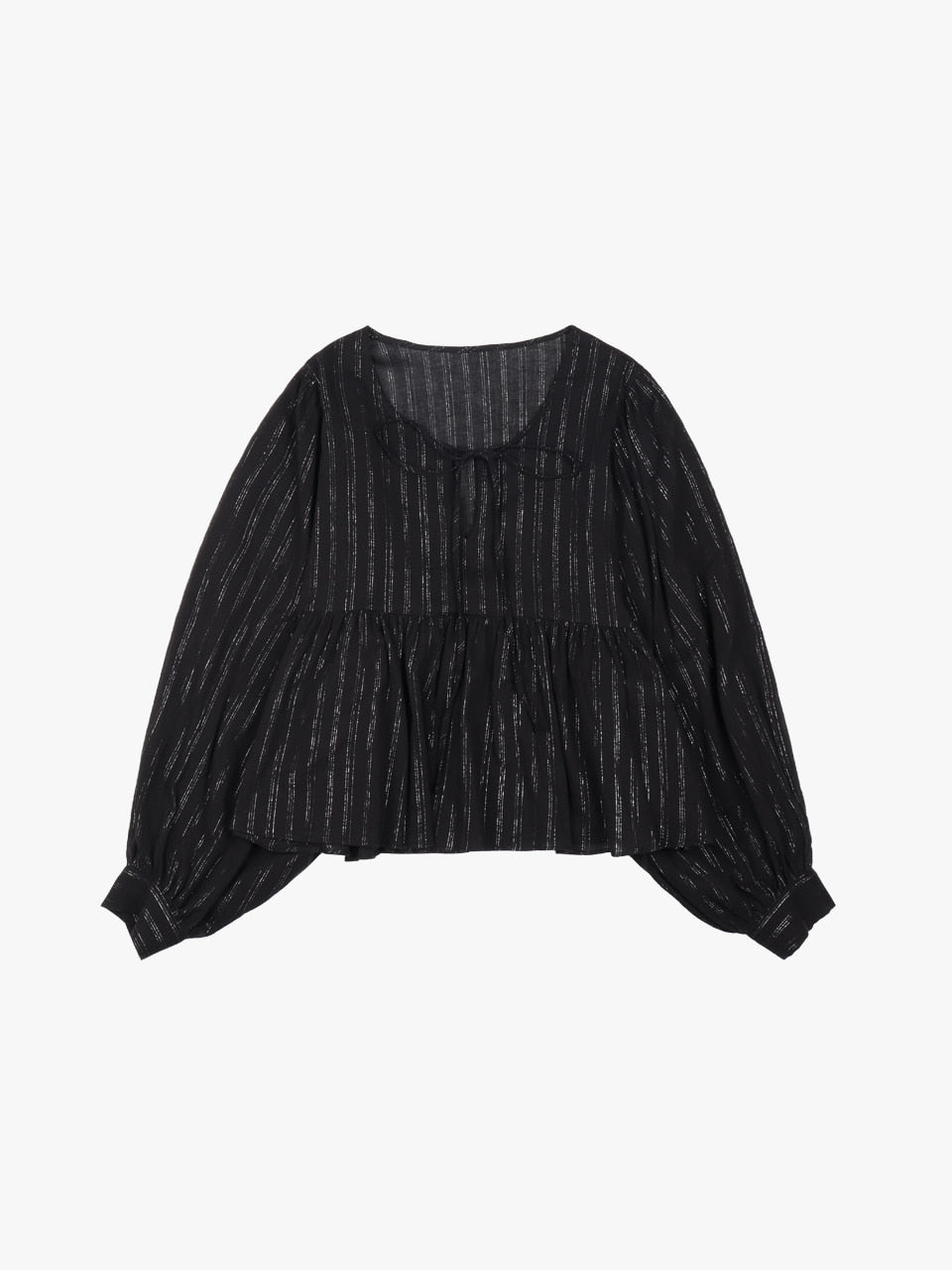【A MA:DE 2025AW】Memory blouse ( 2color )