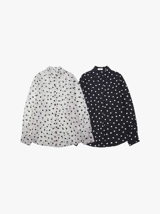 【A MA:DE 2025AW】Dot shirt ( 2color )